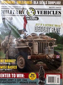 military vehicle magazine april 2015 issue 173