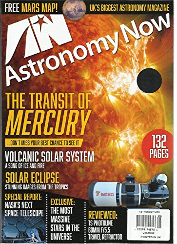 ASTRONOMY NOW, MAY, 2016 VOL.30 NO.05 (THE TRANSIT OF MERCURY * FREE MARS MAP