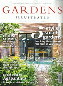 garden illustrated magazine, august, 2017 issue # 250 5 stylish small