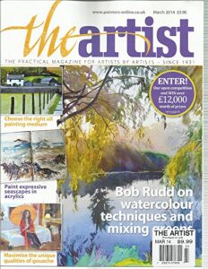 the artist's magazine, march, 2014 (the practical magazine for artists by artist
