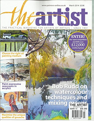 THE ARTIST'S MAGAZINE, MARCH, 2014 (THE PRACTICAL MAGAZINE FOR ARTISTS BY ARTIST