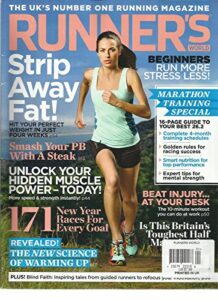 runner's world, january, 2013 (the uk's number one running magazine)