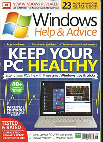 WINDOWS HELP & ADVICE MAGAZINE, AUGUST 2017 ISSUE, 138 PRINTED IN UK