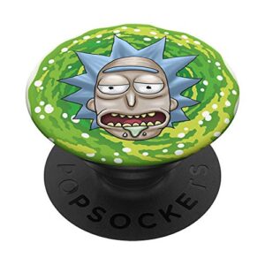 Rick and Morty just here for the booze PopSockets PopGrip: Swappable Grip for Phones & Tablets