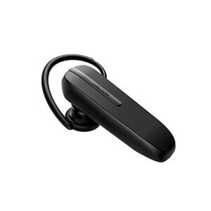 jabra talk 5 bluetooth headset for hands-free calls with intuitive design and simple use, black
