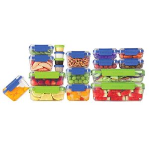 snaplock by progressive 36-piece container set, multicolored