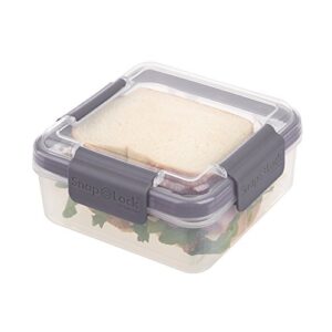 SnapLock by Progressive - SNL-1017GY SnapLock by Progressive Sandwich Container, 16, Gray