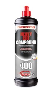 menzerna heavy cut 400 250ml (8oz) formerly fast gloss 400 - an innovative automotive polish that removes scratches and creates gloss in a single step (32 fl oz)
