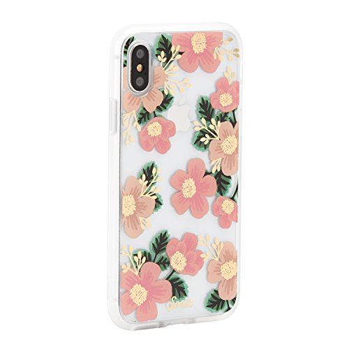 Sonix Southern Floral Case for iPhone X/Xs Women's Protective Pink Flower Clear Series for Apple iPhone X, iPhone Xs