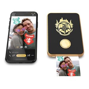 Harry Potter Magic Photo and Video Printer for iPhone and Android. Your Photos Come to Life Like Magic! - Black