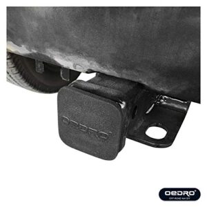 OEDRO 2" Rear Receiver Hitch, Class 3 Hitch & Cover Kit Towing Combo Compatible with 2007-2018 Jeep Wrangler JK 2 Door & 4 Door Unlimited, Upgraded Tow Trailer Hitch (Hitch Cover Included)