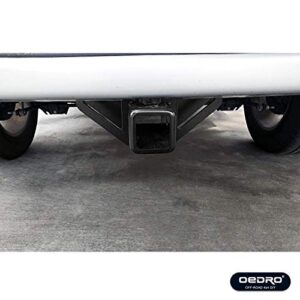 OEDRO 2" Rear Trailer Hitch Receiver Class 3 Towing Hitch & Cover Kit, Fits 2009-2018 Dodge Ram 1500/2003-2013 Ram 2500 3500/2019-2023 Ram 1500 Classic, Tow Combo (Hitch Cover Included)