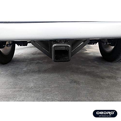 OEDRO 2" Rear Trailer Hitch Receiver Class 3 Towing Hitch & Cover Kit, Fits 2009-2018 Dodge Ram 1500/2003-2013 Ram 2500 3500/2019-2023 Ram 1500 Classic, Tow Combo (Hitch Cover Included)