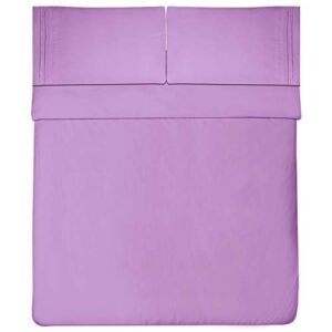 Twin XL Sheets - Breathable Luxury Sheets with Full Elastic & Secure Corner Straps Built In - 1800 Supreme Collection Extra Soft Deep Pocket Bedding Set, Sheet Set, Twin XL, Plum