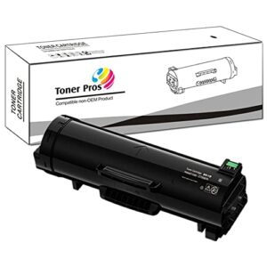 toner pros (tm) remanufactured toner for xerox versalink 106r03942 (pages yield: 25,900 pages) black high capacity toner replacement for xerox versalink b600 / b605 / b610 / b615 printers