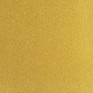 toomeecrafts 12 inches by 12 inches glitter cardstock, gold color,pack of 10