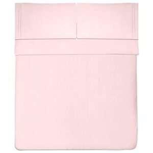 Queen Size Bed Sheets - Breathable Luxury Sheets with Full Elastic & Secure Corner Straps Built In - 1800 Supreme Collection Extra Soft Deep Pocket Bedding Set, Sheet Set, Queen, Pale Pink