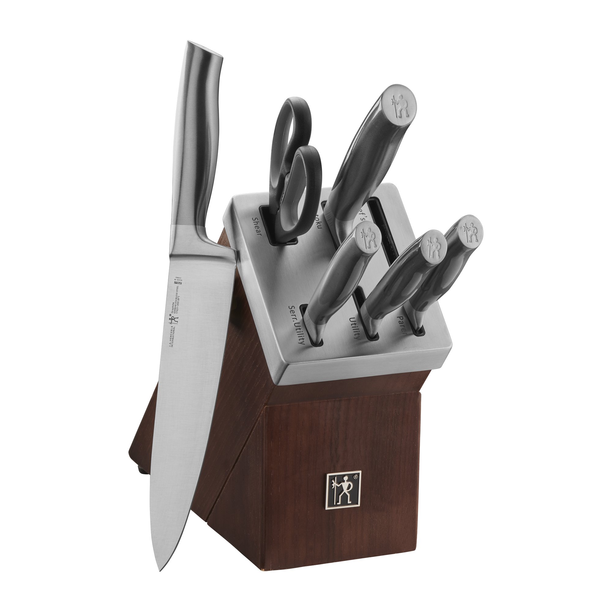 Henckels Graphite 7-pc Self-Sharpening Block Set