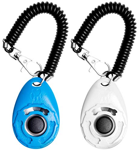 EcoCity 2-Pack Dog Training Clicker with Wrist Strap