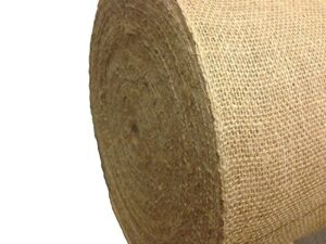 14" wide 100% natural jute upholstery burlap roll (5 yards)
