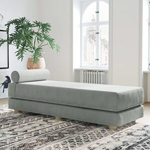 jaxx alon daybed | fold-out sleeper | queen-size mattress - ice