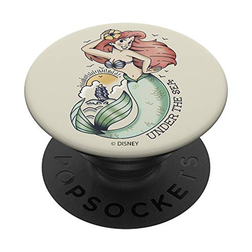 Disney Little Mermaid Ariel Under The Sea Tattoo PopSockets PopGrip: Swappable Grip for Phones & Tablets