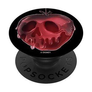 disney snow white poison skull apple popsockets popgrip: swappable grip for phones & tablets