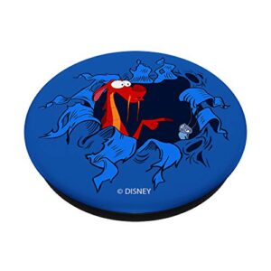 Disney Mulan Mushu & Cri-Kee Popping Out Of Hole PopSockets PopGrip: Swappable Grip for Phones & Tablets