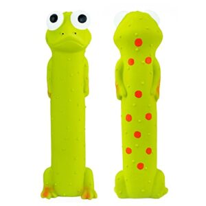 CHIWAVA 3 Pack 9" Squeaky Latex Dog Toys Standing Stick Animal Puppy Fetch Interactive Play for Small Medium Dogs