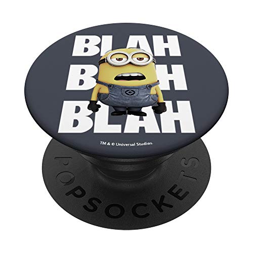 Despicable Me Minions Blah Blah Blah PopSockets PopGrip: Swappable Grip for Phones & Tablets