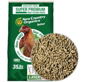 new country organics soy-free layer pellets for laying hens, 35 lbs