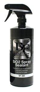 blackfire pro detailers choice bf-380 pro sio2 spray sealant, 32 oz.