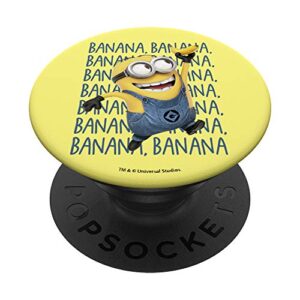 despicable me minions gone bananas popsockets swappable popgrip