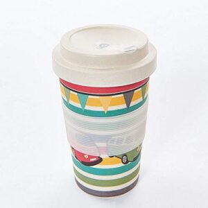 Eco Chic Reusable Bamboo Coffee Cup (Camper Vans)