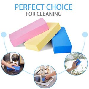 SAUGWUNDER Cleaning Sponge Super Absorbent Water Durable ^-^ 17.5×7.5×3.5 cm[6.9 x 3 x 1.38 inches] Use for Household Clean Cars/Boats The dust and Dirt on Furnitures,Bathtubs&etc. (Multicolor)