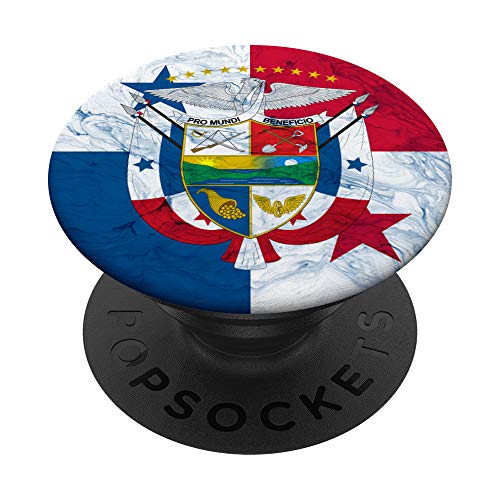 Panama Emblem Design - Panamanian Pride PopSockets Swappable PopGrip