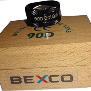 90D Double Aspheric Lens in wooden box ophthalmic Lens