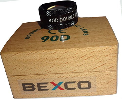 90D Double Aspheric Lens in wooden box ophthalmic Lens