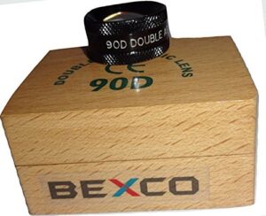 90d double aspheric lens in wooden box ophthalmic lens