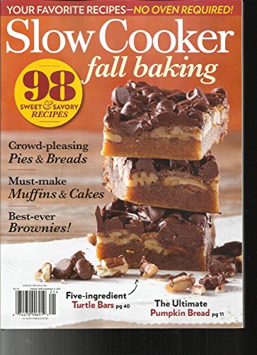 SLOW COOKER FALL BAKING MAGAZINE, 98 SWEET & SAVORY RECIPES ATHLON SPECIAL # 21