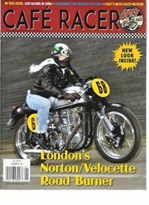 cafe racer magazine, december/january, 2017 issue, 48 new look inside !