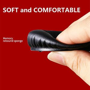 Solo 1 Wired Replacement Earpads Ear Pad Cushions Compatible with Monster Beats by Dr.Dre Solo1.0 Wired Solo HD Wired On-Ear Headphones (Black)