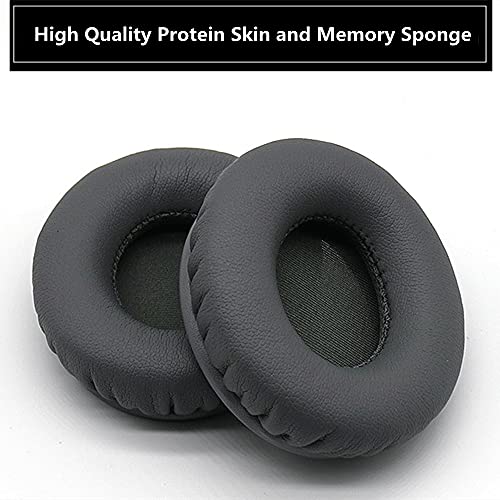 Solo 1 Wired Replacement Earpads Ear Pad Cushions Compatible with Monster Beats by Dr.Dre Solo1.0 Wired Solo HD Wired On-Ear Headphones (Black)