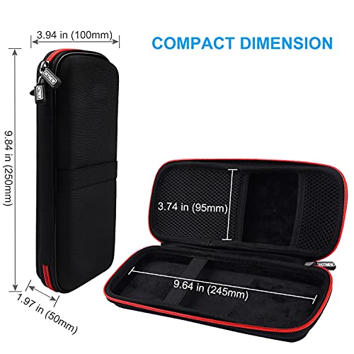 Hard Travel Case Fit for RAVPower 26800/20100/20000mAh, Anker Power Core 26800mAh/PowerCore +26800mAh, Dulla M50000 Power Bank 12000mAh, ROMOSS 30000mAh, Lab599 Tx500 Radio by SKYNEW (Large Black)