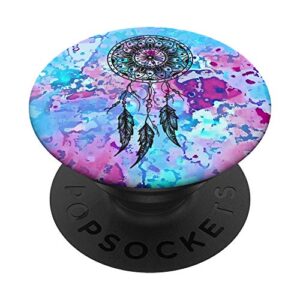 dream catcher paint splash popsockets popgrip: swappable grip for phones & tablets