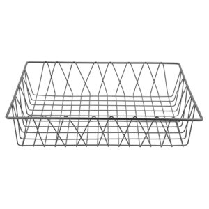 g.e.t. ir-904 18" x 12" wire pastry basket, iron powder coated