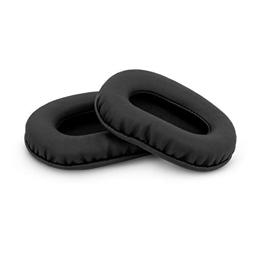 Brainwavz Replacement Earpads for Sony MDR 7506 Headphones - Quality Vegan Leather, Memory Foam Comfort, Long Lasting & Durable, Also Works with Headphones Like Steelseries Arctis, ATH-M50X & More