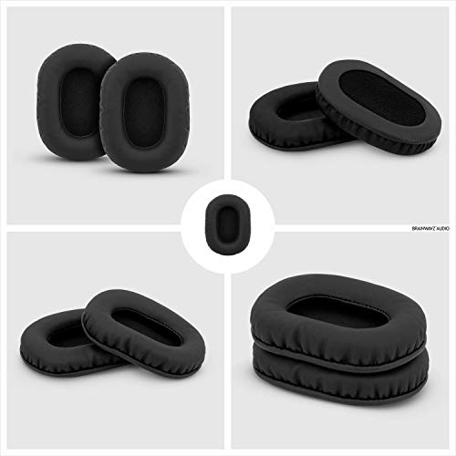 Brainwavz Replacement Earpads for Sony MDR 7506 Headphones - Quality Vegan Leather, Memory Foam Comfort, Long Lasting & Durable, Also Works with Headphones Like Steelseries Arctis, ATH-M50X & More