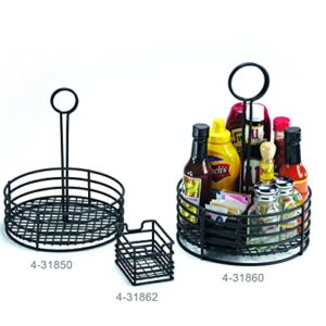 G.E.T. 4-31862 Melamine Sugar Caddy Holder for Sweetener Packets, 20 Packet, 3.5" x 2.5", Black Wire