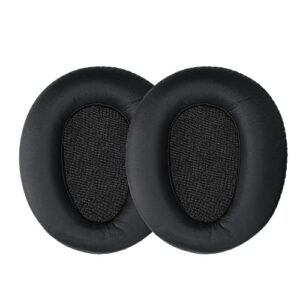 kwmobile ear pads compatible with sony mdr-10rbt / 10rnc / 10r earpads - 2x replacement for headphones - black